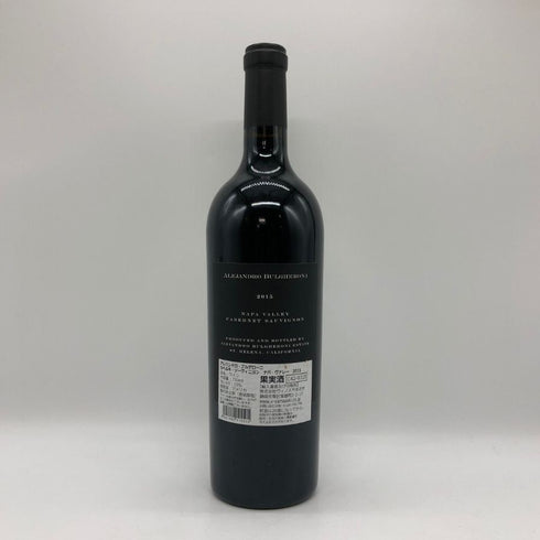 アレハンドロ ブルゲローニ カベルネ ソーヴィニヨン ナパ ヴァレー 2015 750ml 15% Alejandro Bulgheroni Cabernet Sauvignon Napa Valley 赤ワイン【E0】