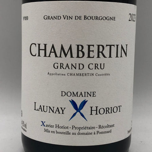 ドメーヌ ローネイ オリオ シャンベルタン グランクリュ 2023 750ml 14.5% Domaine Launay Horiot Latricieres Chambertin Grand Cru ブルゴーニュワイン【S1】