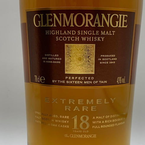 グレンモーレンジ 18年 エクストリーム レア 700ml 43% GLENMORANGIE スコッチウイスキー【E1】