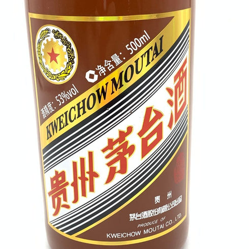 貴州茅台酒 五星ラベル 甲辰龍年 2024 茶陶器ボトル 53% 500ml MOUTAI KWEICHOW 954g【M4】