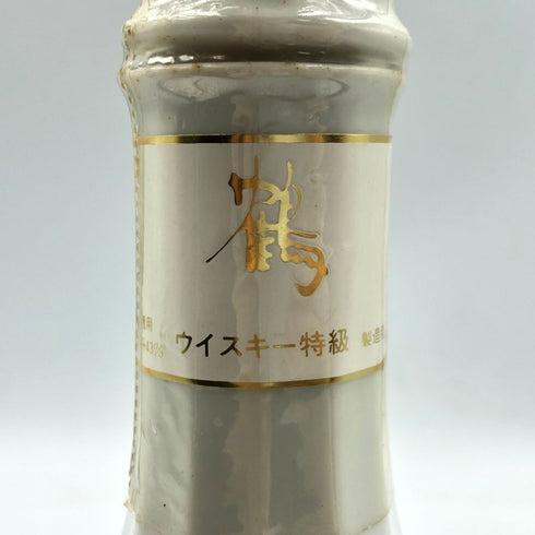 東京都限定◆ニッカ 鶴 白陶器 760ml 43% NIKKA 1252g【V】