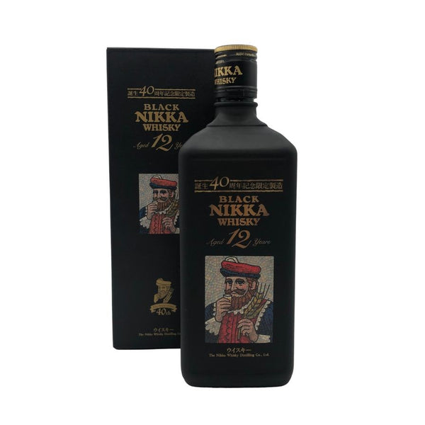 東京都限定◆ブラックニッカ 12年 誕生40周年記念限定 720ml 42% BLACK NIKKA 1208g【N2】