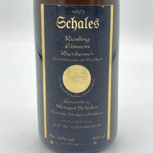 シャーレス リースリング アウスレーゼ トロッケン 1993 375ml 13% Schales 白ワイン【H4】