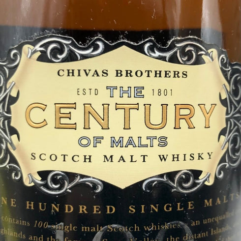 シーバス ブラザーズ 100 ザ センチュリー オブ モルト 750ml 43% CHIVAS BROTHERS スコッチウイスキー【M】