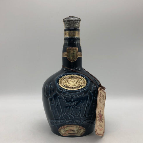 ロイヤルサルート 21年 青 陶器ボトル 700ml 40% ROYAL SALUTE スコッチウイスキー【L4】