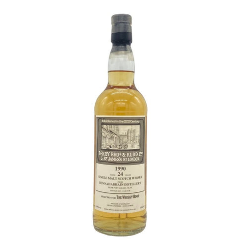 ブナハーブン 24年 1990 BERRY BROS& RUDD 700ml 48.4% BUNNAHABHAIN スコッチウイスキー【N2】