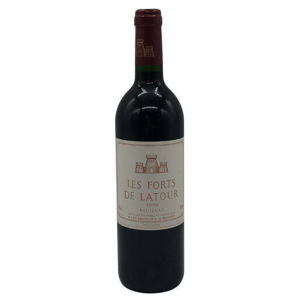 レ フォールド ラトゥール 1998 750ml 13% Les Forts de Latour ボルドーワイン【S4】