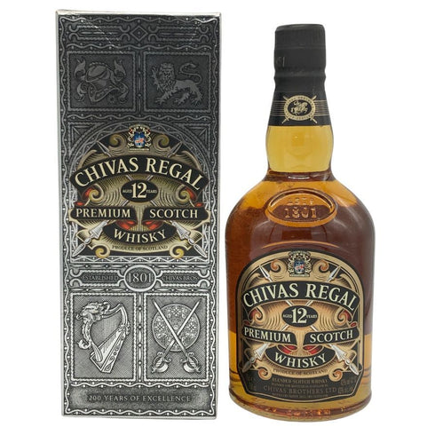 シーバス リーガル 12年 1801 750ml 43% Chivas Regal スコッチウイスキー【B1】