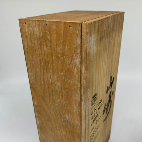 東京都限定◆サントリー 山崎12年 ピュアモルト 向獅子マーク 750ml SUNTORY YAMAZAKI PURE MALT 木箱 【I】