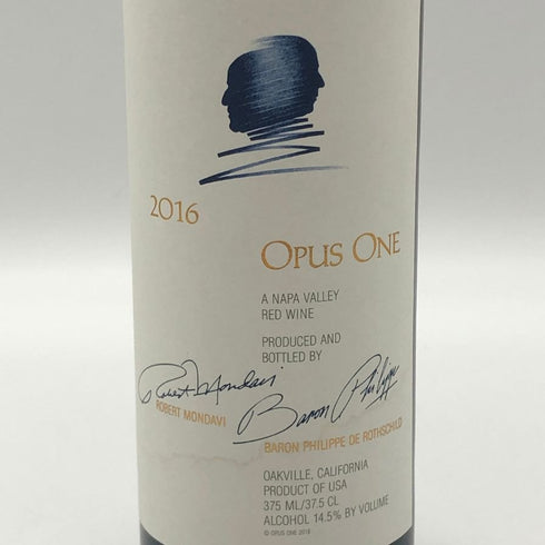 オーパスワン 2016 ハーフボトル 375ml 14.5% OPUS ONE カリフォルニアワイン【A4】