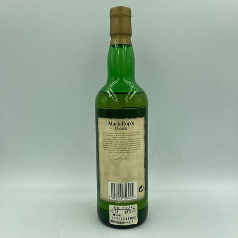 マキロップチョイス リンリスゴー 1982-1999 700ml 61.2% Mackillop's Choice Linlithgow【SKU】