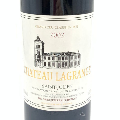 シャトー ラグランジュ サンジュリアン 2002 13% 750ml Chateau Lagrange Saint Julien 【G4】