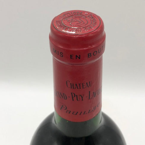 シャトー グラン ピュイ ラコスト 1996 750ml 13% Chateau Grand Puy Lacoste ボルドーワイン【A3】