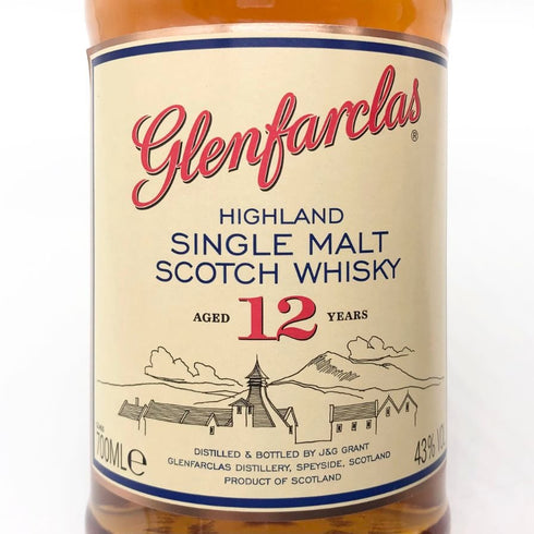 グレンファークラス 12年 700ml 43% シングルモルト スコッチ ウイスキー Glenfarclas スコッチウイスキー【F1】