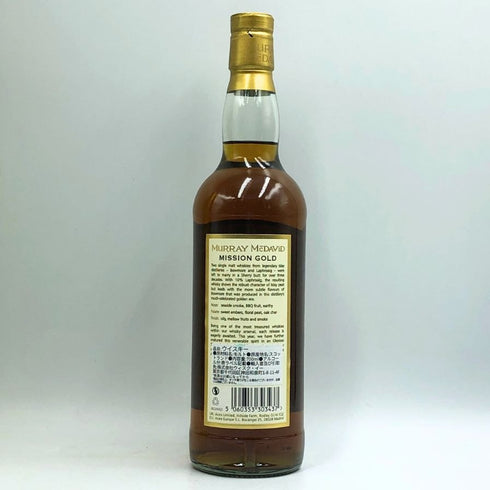 マーレイ マクダヴィッド ミッションゴールド モルツ オブ アイラ 1989 33年 42.8% 700ml MURRAY MCDAVID スコッチウイスキー【H2】