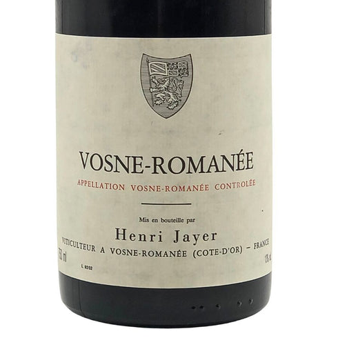 【同梱不可】アンリ ジャイエ ヴォーヌ ロマネ 1992 750ml 15% Henri Jayer Vosne Romanée ブルゴーニュワイン【G3】