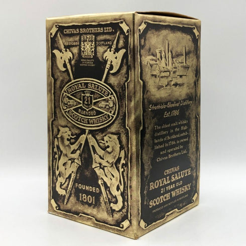 シーバスブラザーズ ロイヤル サルート 21年 緑陶器 700ml 40% Chivas Brothers Royal Salute スコッチウイスキー1137g【S2】