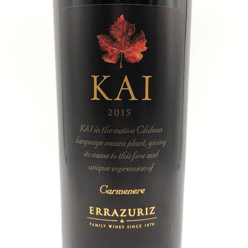 エラスリ スカイ 2015 750ml 14% Errazuriz Kai 赤ワイン【F0】