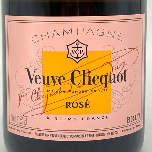 ヴーヴ クリコ ロゼ ローズラベル 750ml 12.5% Veuve Clicquot Rose Label シャンパン【S4】