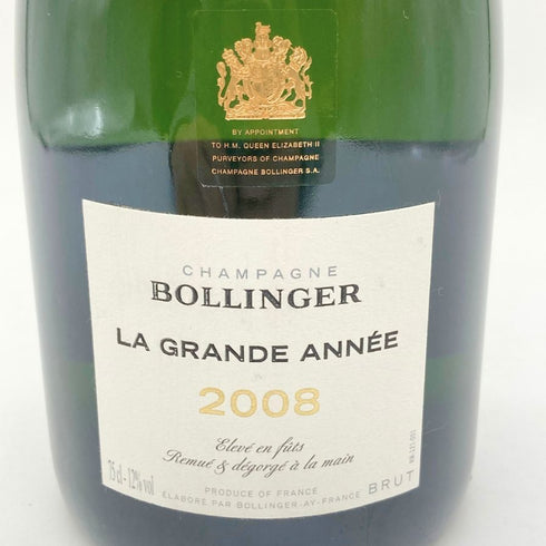 ボランジェ ラ グランダネ ブリュット 2008 750ml 12% BOLLINGER LA GRANDE ANNEE BRUT 【A2】