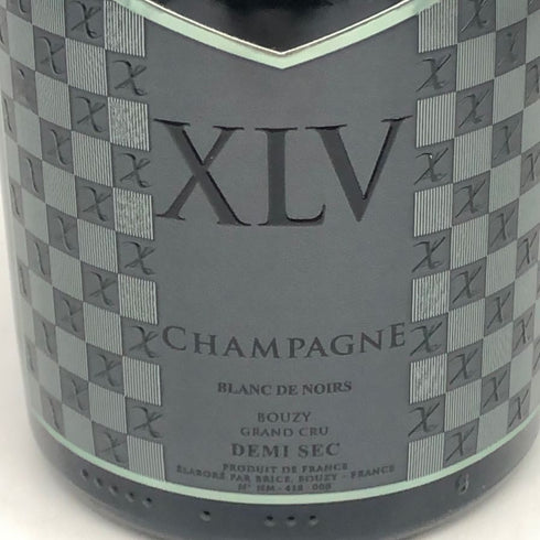 ザビエ ルイヴィトン ブラン ド ノワール ブジー グランクリュ ドゥミセック 750ml 12.5% XAVIER LOUIS VUITTON BLANC DE NOIRS BOUZY GRAND CRU DEMI SEC シャンパン【X4】