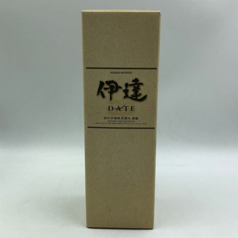 東京都限定◆ニッカ 伊達 ブレンデッド ウイスキー 謹製 旧ラベル 700ml 43% NIKKA DATE 【E3】