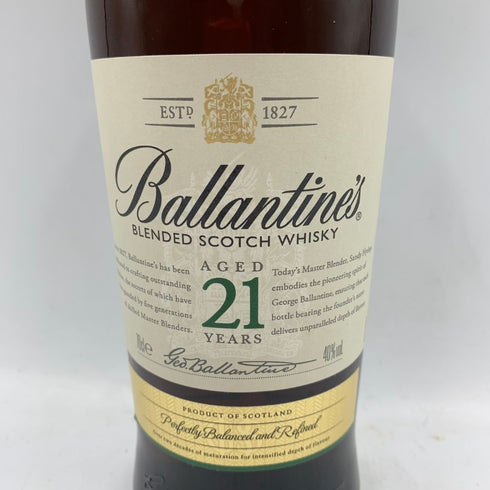 バランタイン 21年 700ml 40% Ballantine's 【T4】
