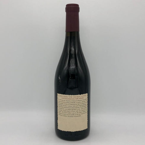 シャトー ド ボーカステル シャトーヌフ デュ パプ 2000 750ml 13.5% Ch. de Beaucastel Châteauneuf du Pape Rouge フランスワイン【Q2】