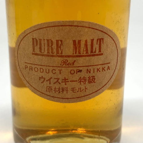 東京都限定◆ニッカ ピュアモルト レッド ブラック 50ml 43% NIKKA 2本セット 【E4】