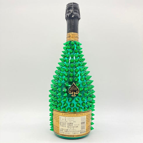 アルマンド ブリニャック トゲマンド スタッズ装飾 マスターズグリーン 750ml 12.5% ARMAND DE BRIGNAC MASTERS GREEN 【J】