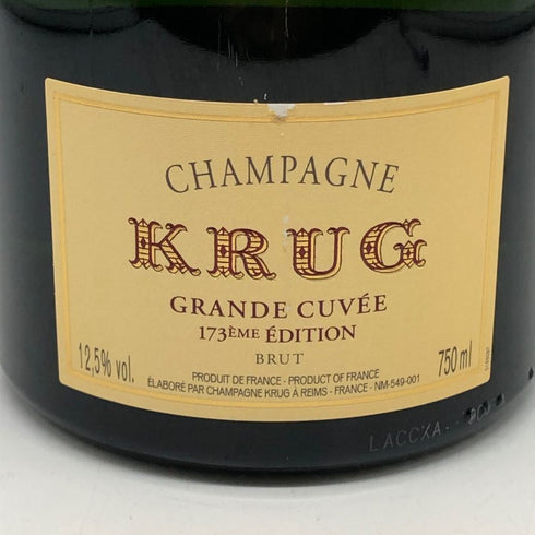 クリュッグ ブリュット 白 750ml 12.5% KRUG BRUT シャンパン【U4】
