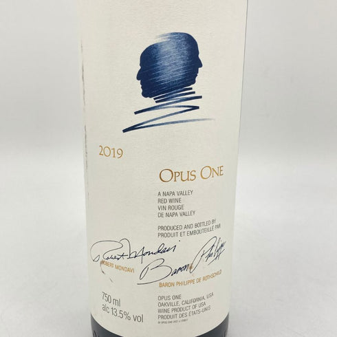 オーパスワン 2019 750ml 13.5% OPUS ONE カリフォルニアワイン【T1】