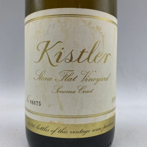 キスラー ストーン フラット ヴィンヤード ソノマ ヴァレー シャルドネ 2010 750ml 14.1% KISTLER Stone Flat Vineyard Sonoma Valley Chardonnay【G】