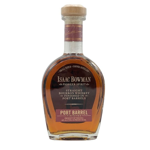 アイザックボウマン ポートバレル フィニッシュ 750ml 46% Isaac Bowman バーボン【U0】