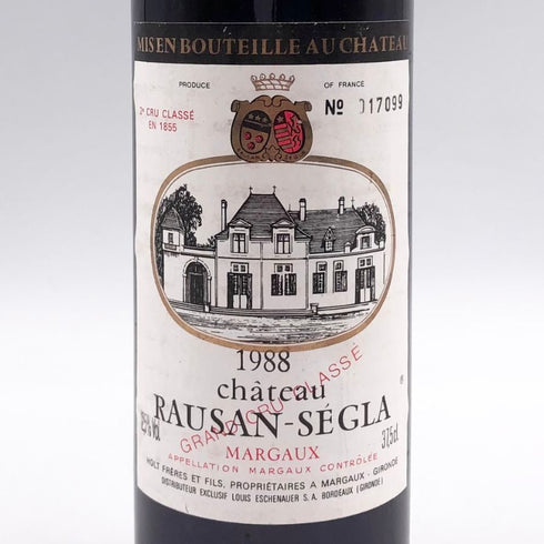 シャトー ローザン セグラ 1988 375ml 12.5% CHATEAU RAUSAN-SEGLA ボルドーワイン【M1】