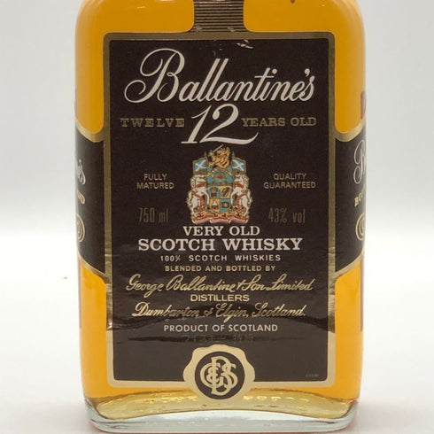 バランタイン 12年 ベリーオールド 750ml 43% Ballantines VERY OLD スコッチウイスキー【U0】