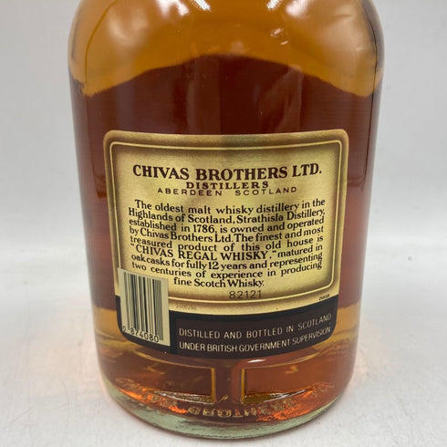 シーバスリーガル 12年 1000ml 43% CHIVAS REGAL 【F3】