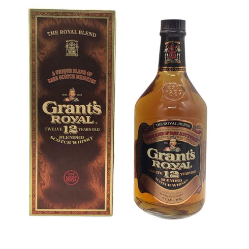 グランツロイヤル 12年 スコッチ 特級 ウイスキー 750ml 43% Grant`s royal スコッチウイスキー【D2】