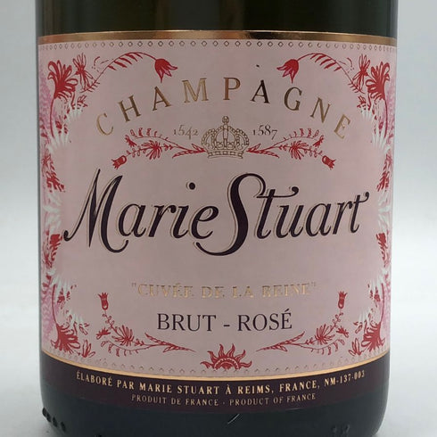 メアリー ステュアート キュヴェ ド ラ レーヌ ブリュット ロゼ 12% 750ml Marie Stuart CUVEE DE LA REINE BRUT ROSE シャンパン【U1】