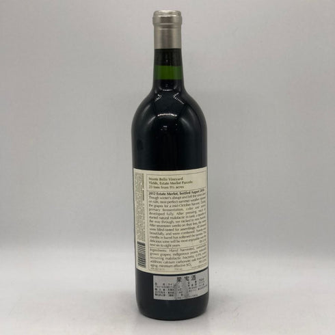 リッジ メルロ エステート 2012 750ml 13.5% RIDGE MERLOT ESTATE カリフォルニアワイン【M1】