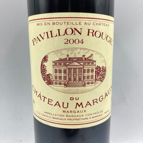パヴィヨン ルージュ デュ シャトーマルゴー 2004 750ml 13% PAVILLON ROUGE DU CHATEAU MARGAUX 【R】