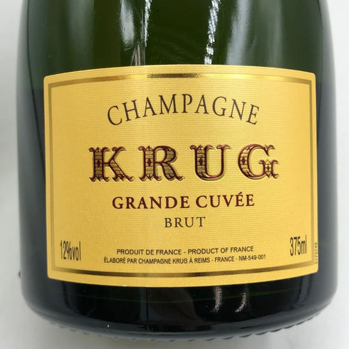 クリュッグ 白 375ml 12% KRUG シャンパン【W4】