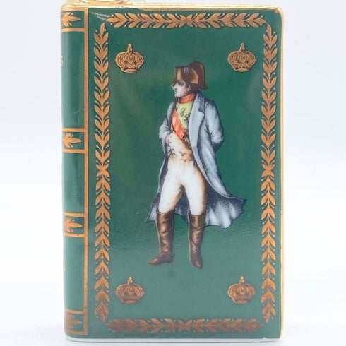 カミュ ナポレオン ブック ミニボトル 緑陶器 50ml 度数不明 CAMUS NAPOLEON BOOK コニャック【T1】