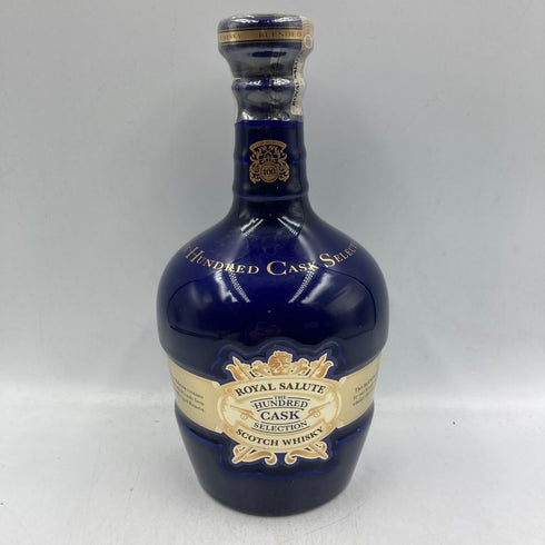 シーバス ブラザーズ ロイヤル サルート ハンドレッド カスク セレクション 陶器 700ml 40% CHIVAS BROTHERS ROYAL SALUTE 1490g【E4】