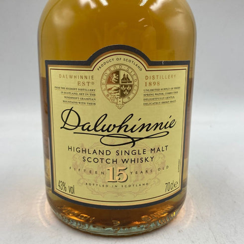ダルウィニー 15年 700ml 43% Dalwhinnie 【E3】