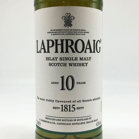 ラフロイグ 10年 シングルモルト スコッチウイスキー 750ml 43% LAPRHROAIG スコッチウイスキー【G4】