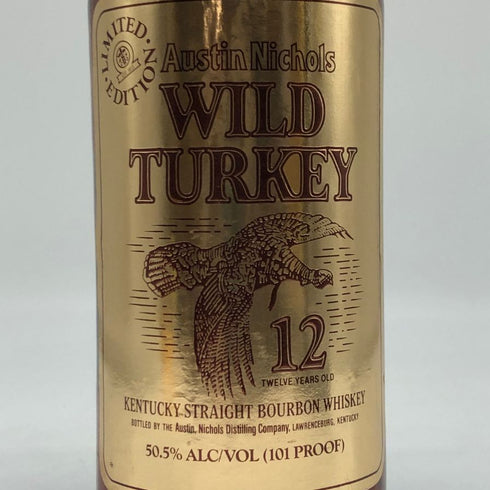 【同梱不可】ワイルドターキー 12年 リミテッド エディション ゴールドラベル 750ml 50.5% WILD TURKEY LIMITED EDITION バーボン【S2】