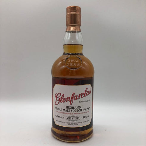 グレンファークラス 8年 ハイランド シングルモルト 700ml 40% GLENFARCLAS スコッチウイスキー【V1】