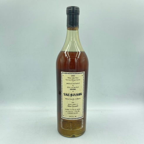 シネ クア ノン ザ ブライド 1995 750ml 13.5% Sine Qua Non The Bride【同梱不可】【SKU】