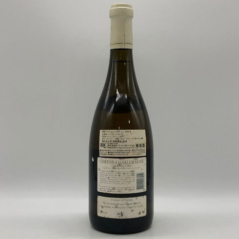 パトリック ジャヴィリエ コルトン シャルルマーニュ グラン クリュ 2005 750ml 13.5% Patrick Javillier 白ワイン【M2】